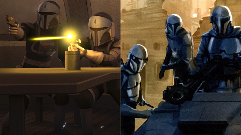 Journeyman Protectors in Rebels and in Star Wars: Blood Ties